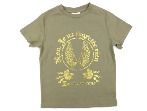 Sofie Schnoor Girls t-shirt dusty green